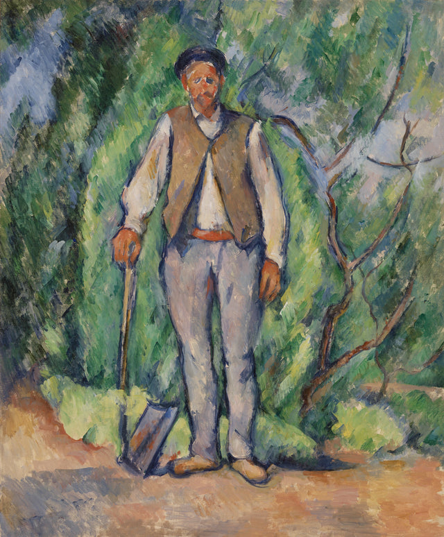 De tuinman, circa 1885 of later - Paul Cézanne