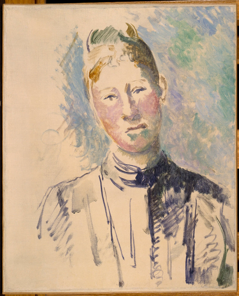 Mevrouw Cézanne - Paul Cézanne