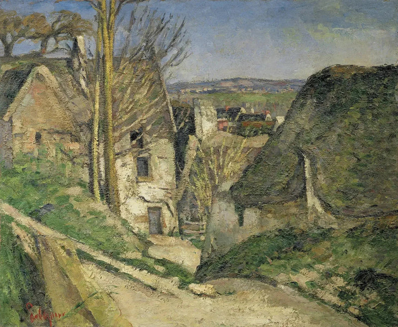 Het huis van de gehangene - Paul Cézanne