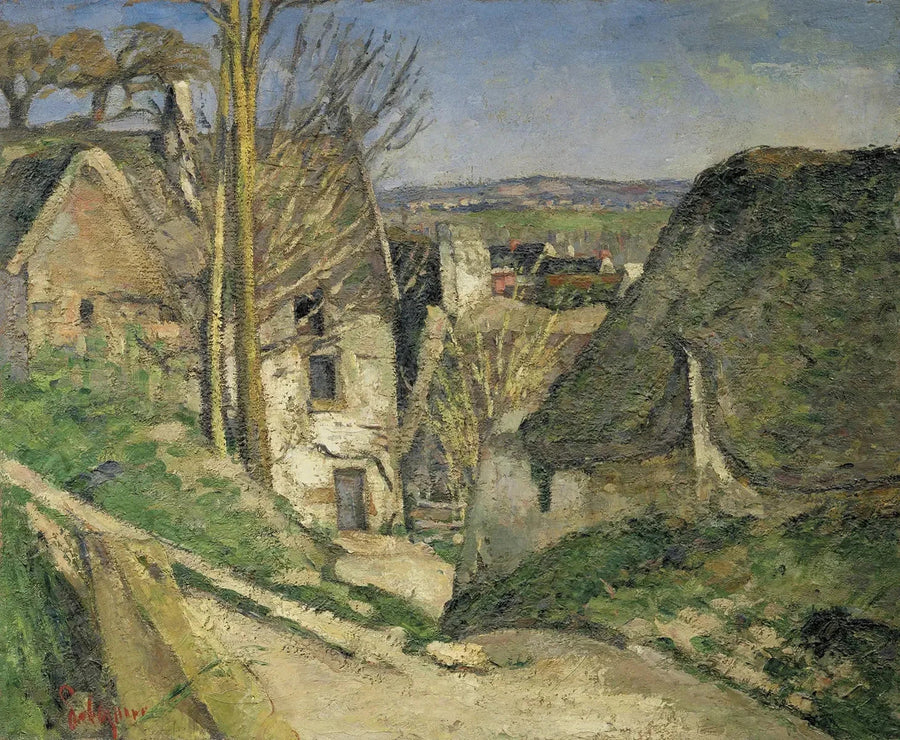 Het huis van de gehangene - Paul Cézanne