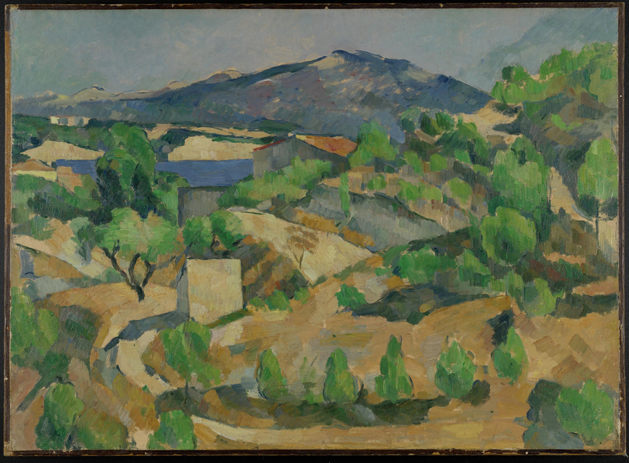 De Dam van François Zola - Paul Cézanne