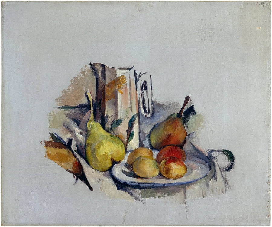 Stilleven met kruik - Paul Cézanne