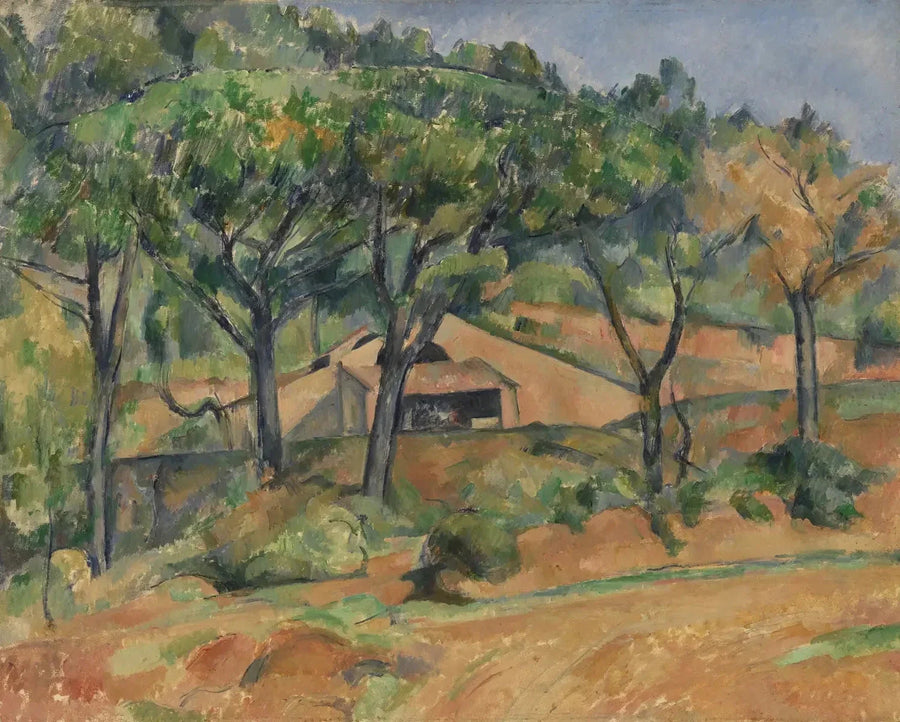 Huis in Provence - Paul Cézanne