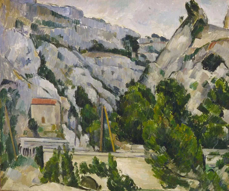 De Viaduct bij l'Estaque - Paul Cézanne