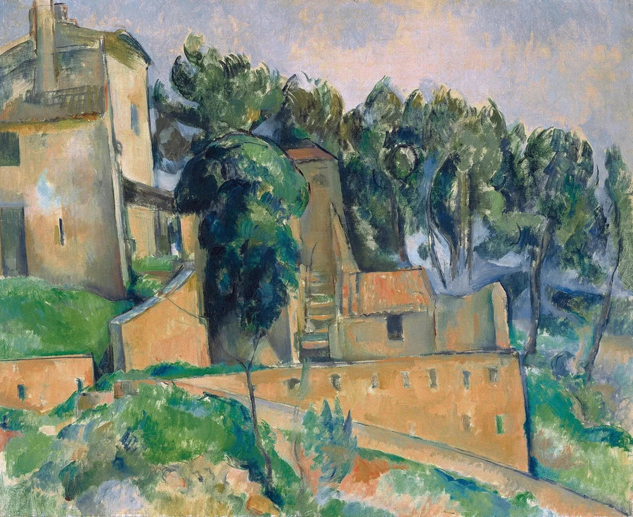 Het Huis van Bellevue - Paul Cézanne