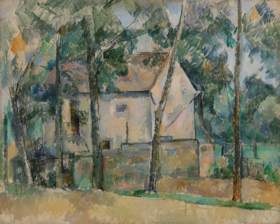 Huis en bomen - Paul Cézanne