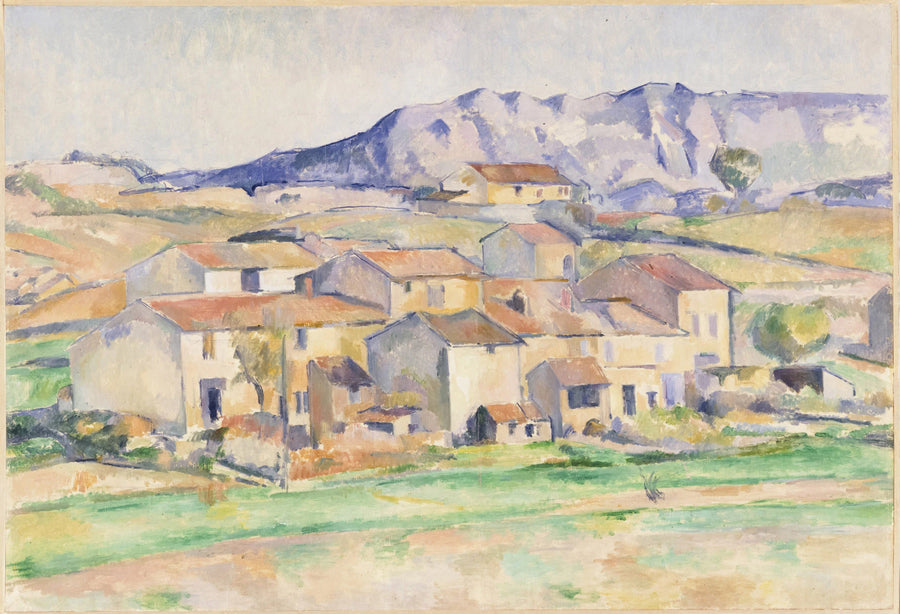 Hameau bij Payennet nabij Gardanne - Paul Cézanne