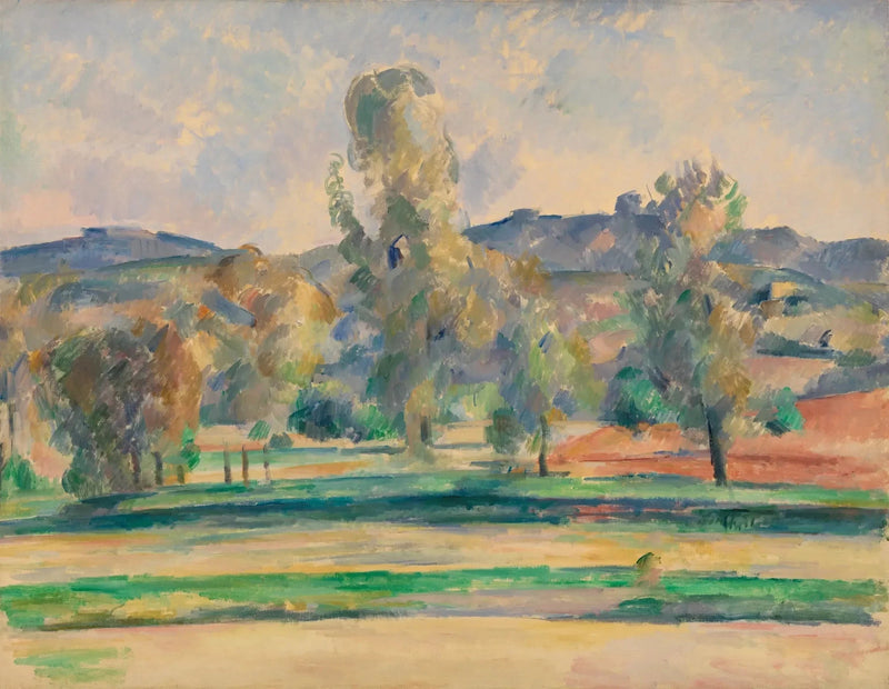 Herfstlandschap - Paul Cézanne
