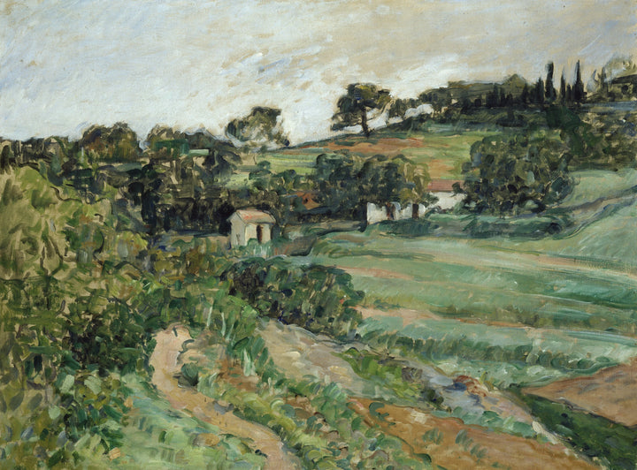 Landschap, circa 1879 - Paul Cézanne