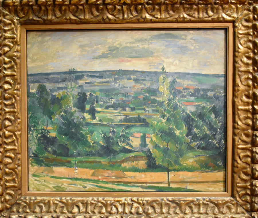 Landschap nabij Melun - Paul Cézanne