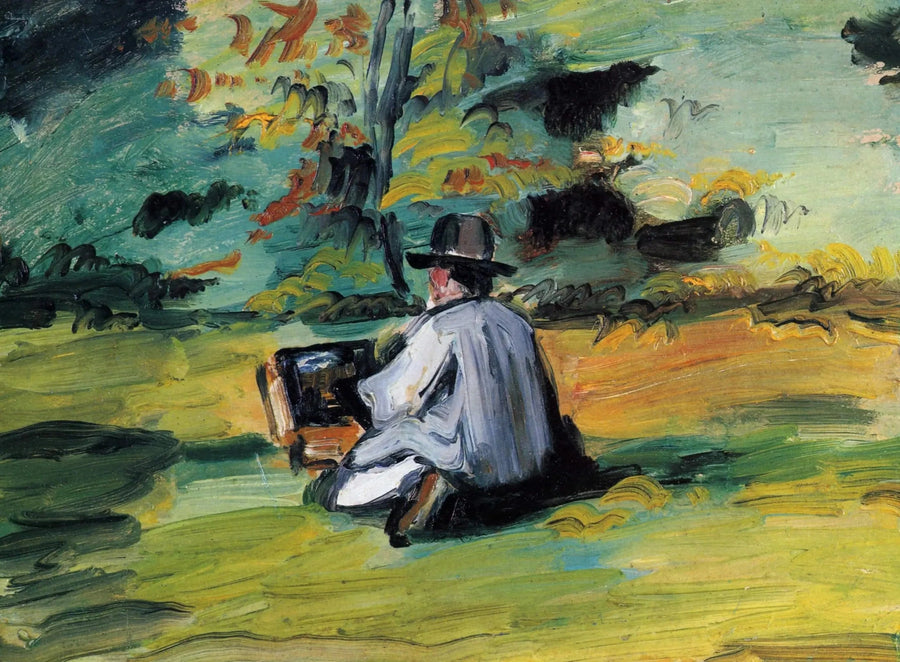 Een schilder aan het werk - Paul Cézanne