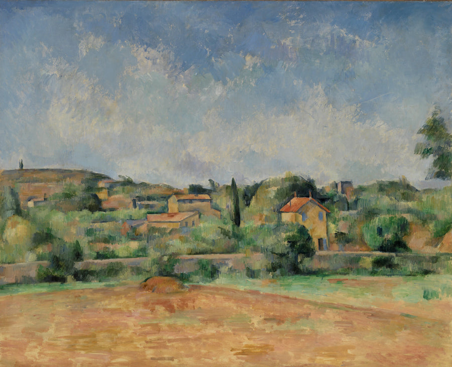 De Vlakte van Bellevue, ook wel De Rode Gronden genoemd - Paul Cézanne
