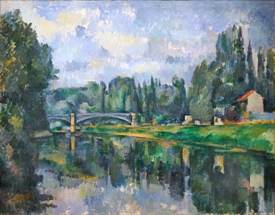 De Brug over de Marne in Créteil - Paul Cézanne