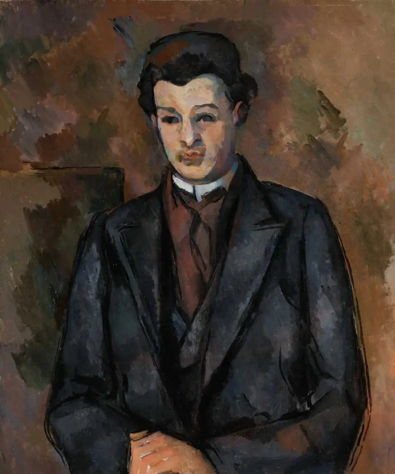 Portret van Alfred Hauge - Paul Cézanne