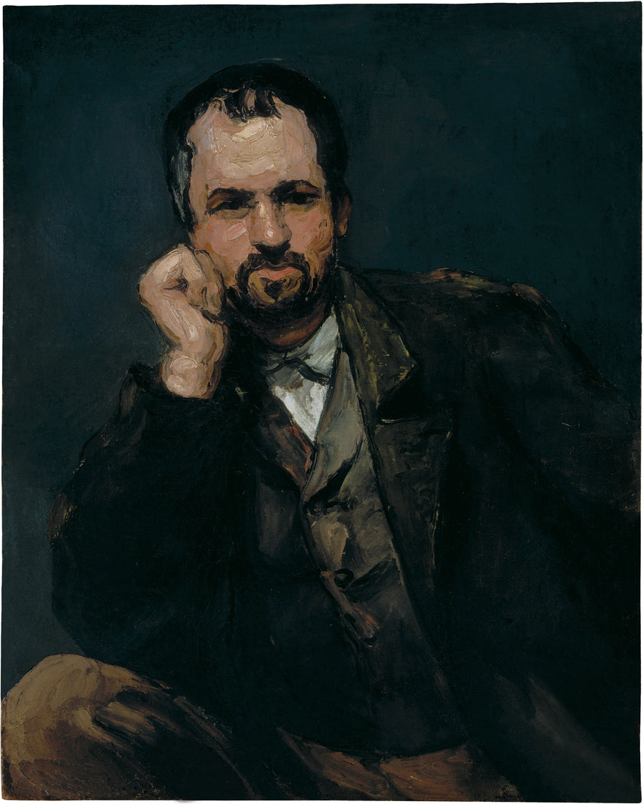 Portret van een man - Paul Cézanne