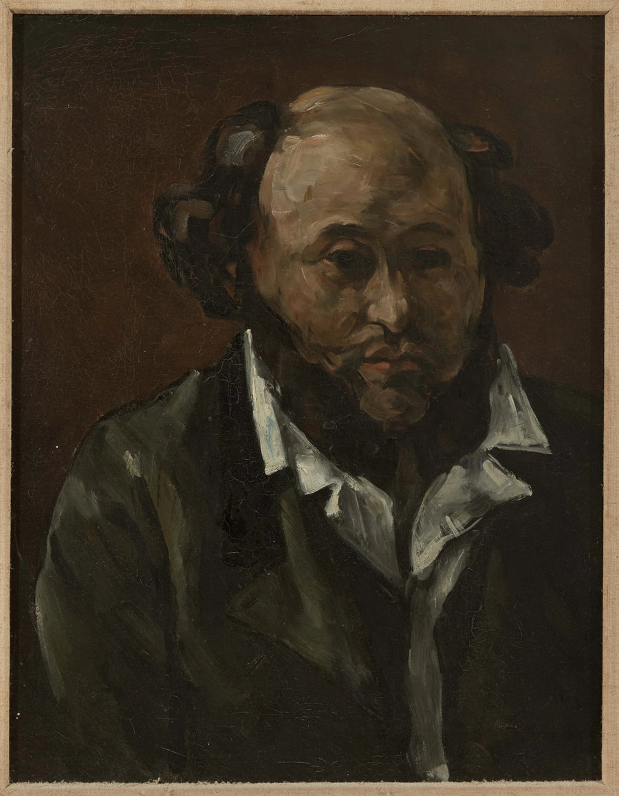 Portret van Gustave Boyer - Paul Cézanne