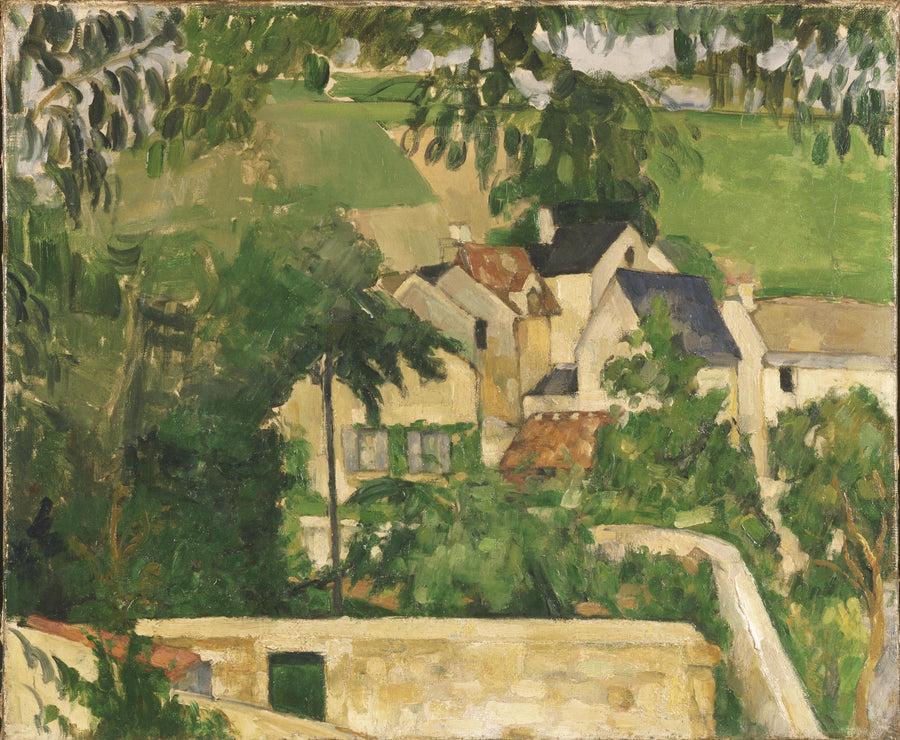 De Bakkerijwijk in Auvers-sur-Oise - Paul Cézanne