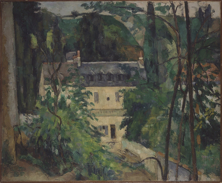 Landschap, omgeving van Pontoise - Paul Cézanne