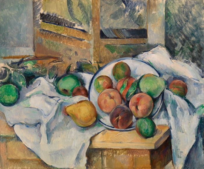 Een hoek van de tafel, circa 1895 - Paul Cézanne