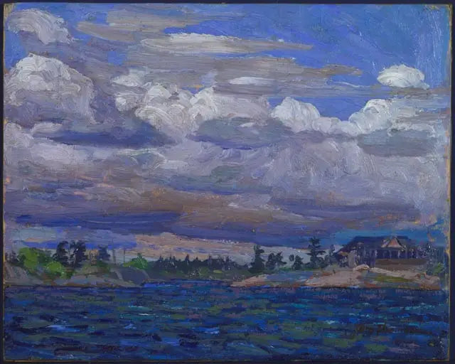Chalet aan rotsachtige rivier - Tom Thomson

Source:
Chalet sur rivière rocheuse - Tom Thomson