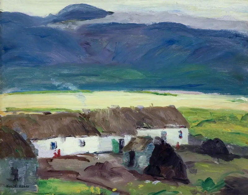 Chalets, Achill-eiland, County Mayo - Robert Henri

Source:
Chalets, île d'Achill, comté de Mayo - Robert Henri