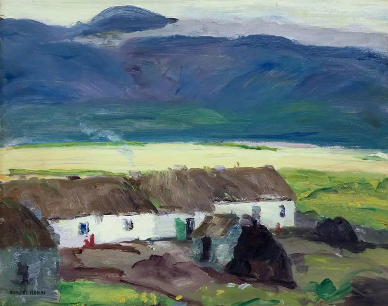 Chalets, Achill-eiland, County Mayo - Robert Henri

Source:
Chalets, île d'Achill, comté de Mayo - Robert Henri