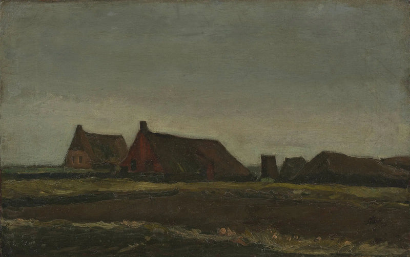 Chalets - Vincent van Gogh