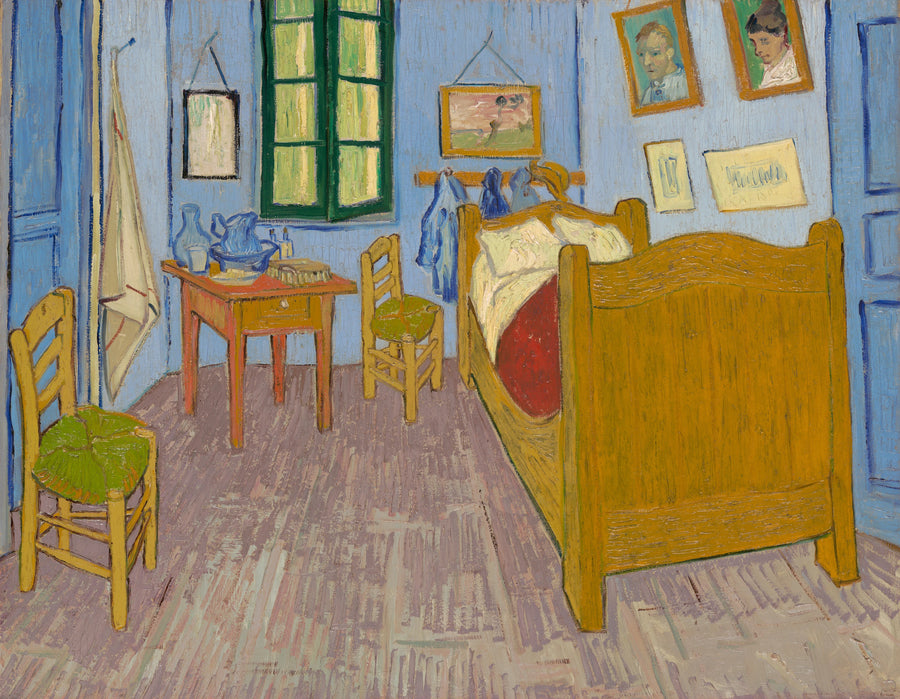De Slaapkamer van Van Gogh in Arles - Vincent van Gogh