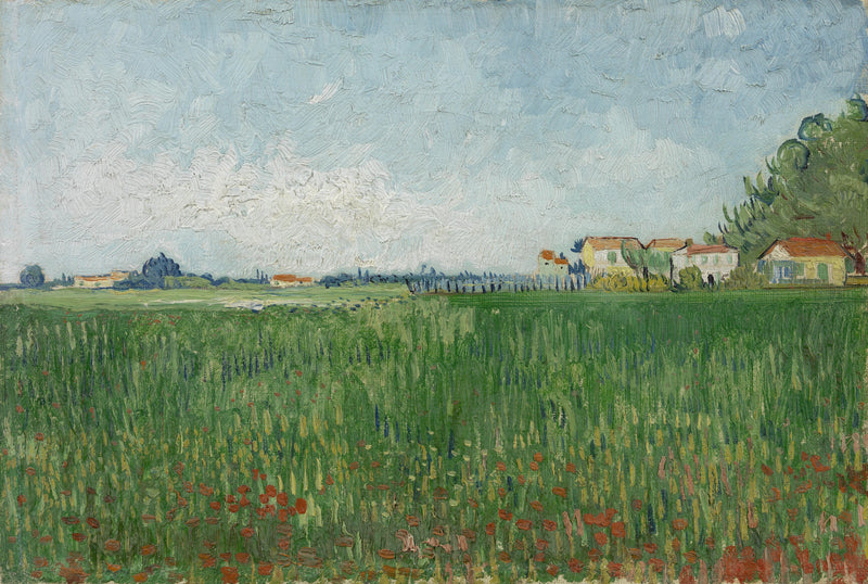 Veld met klaprozen - Vincent van Gogh