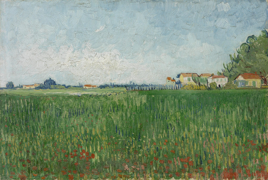 Veld met klaprozen - Vincent van Gogh