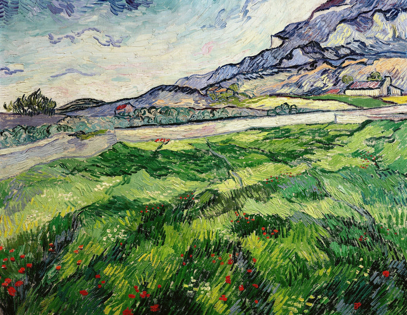 Groen tarweveld - Vincent van Gogh