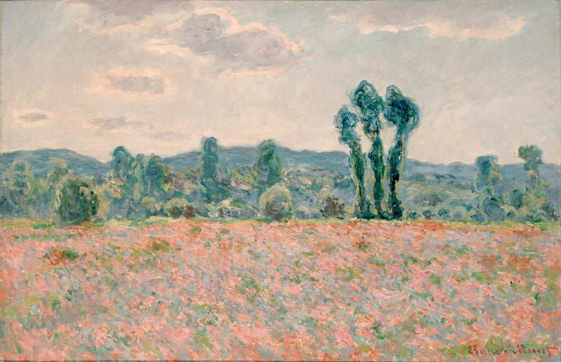 Klaproosveld - Claude Monet