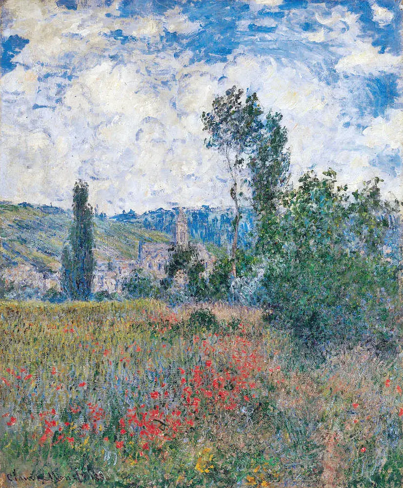 Klaproosveld - Claude Monet
