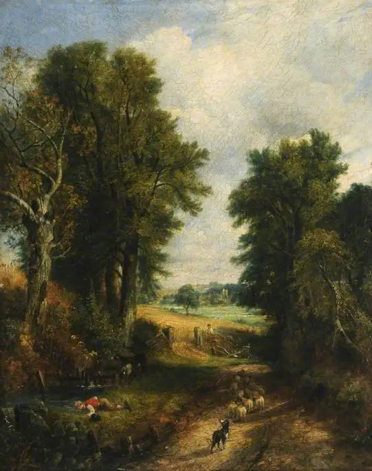 Maïsveld (landweg) - John Constable