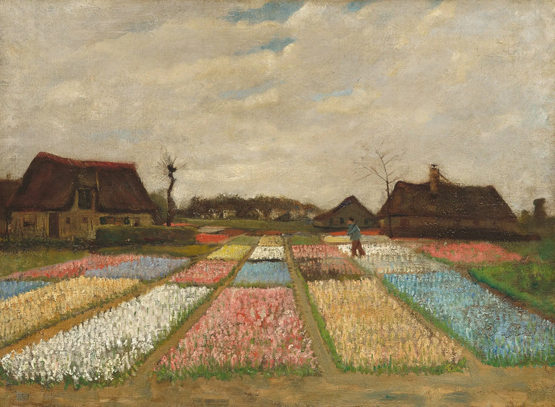 Bloemenvelden in Holland - Vincent van Gogh
