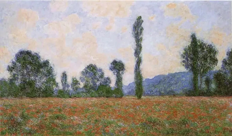 Velden van smaakpapillen - Claude Monet