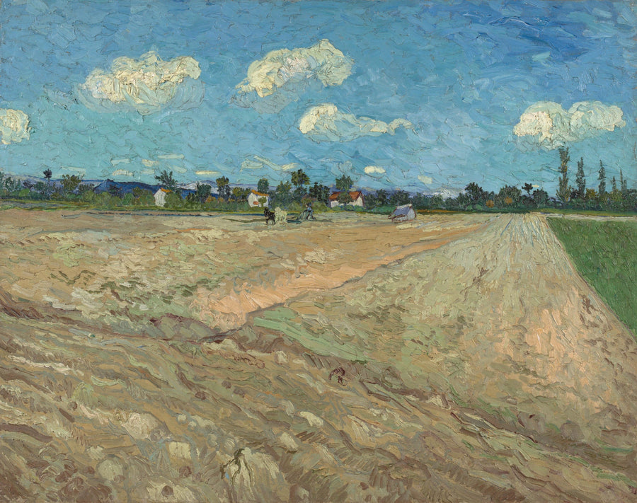 Gepploegde velden - Vincent van Gogh
