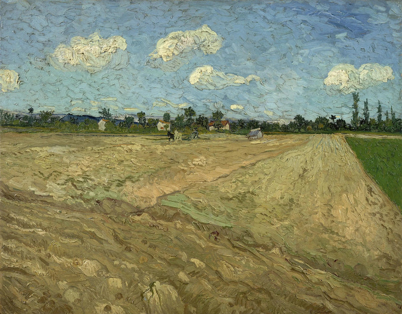 Gepploegde velden - Vincent van Gogh