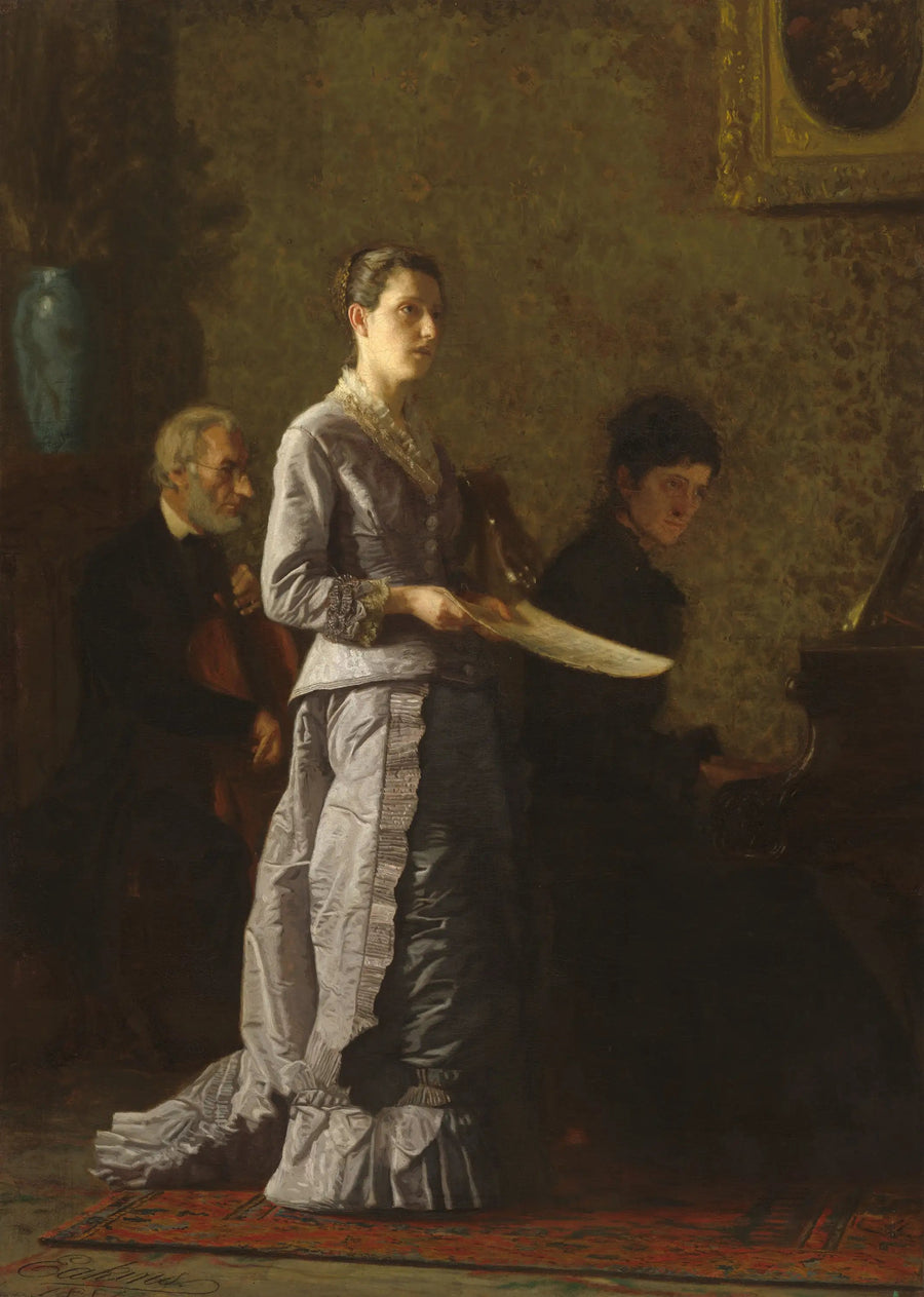 Een pathisch lied zingen - Thomas Eakins

Source:
Chanter une chanson pathétique - Thomas Eakins