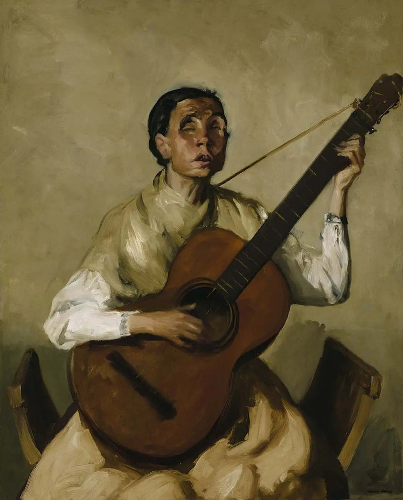 Blinde Spaanse zanger - Robert Henri

Source:
Chanteur espagnol aveugle - Robert Henri