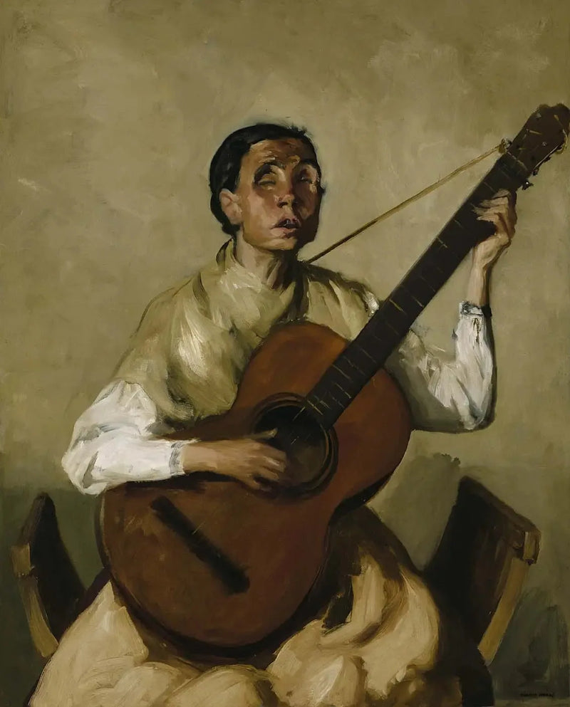 Blinde Spaanse zanger - Robert Henri

Source:
Chanteur espagnol aveugle - Robert Henri