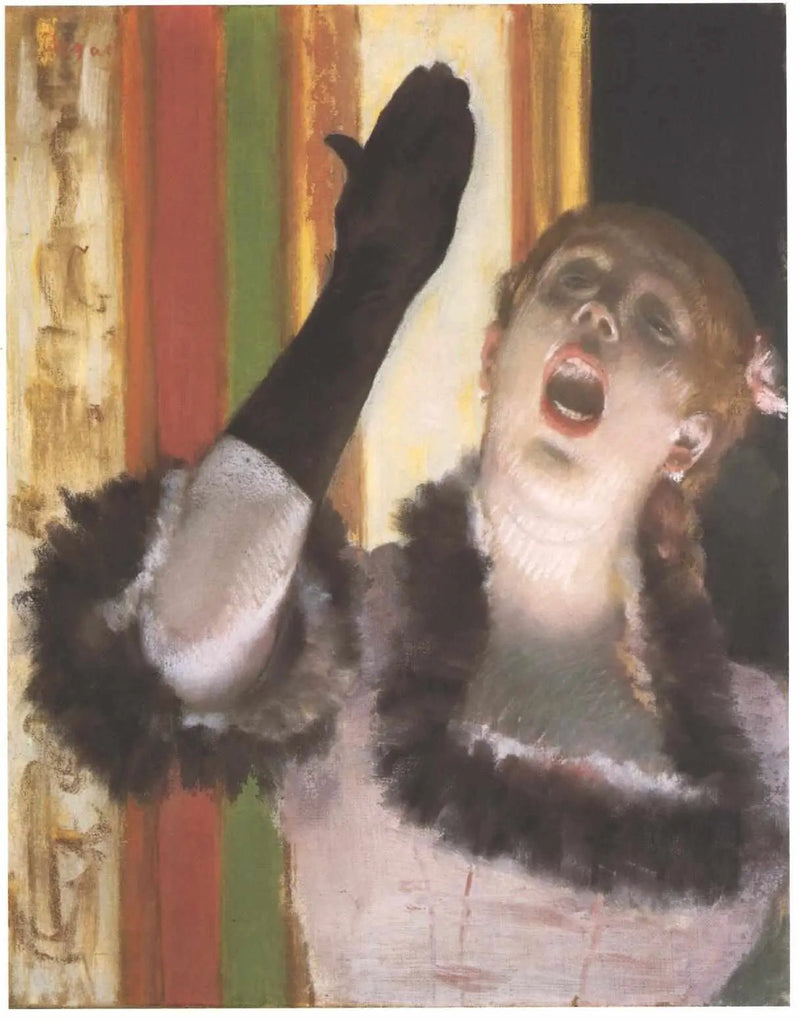 Café Zangeres - Edgar Degas