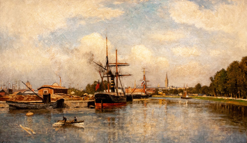 Scheepswerven in Caen - Stanislas Lépiné