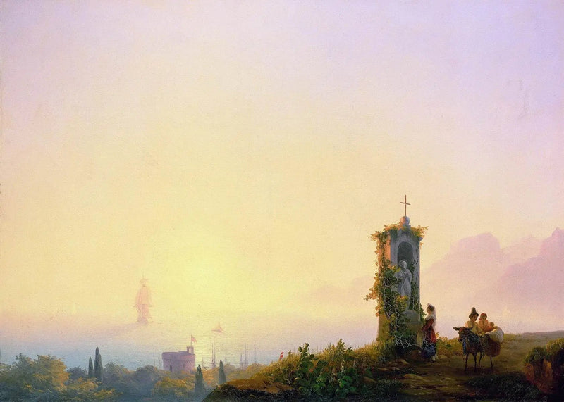 Kapel aan de rand van de zee - Ivan Aïvazovski

Source:
Chapelle au bord de la mer - Ivan Aïvazovski