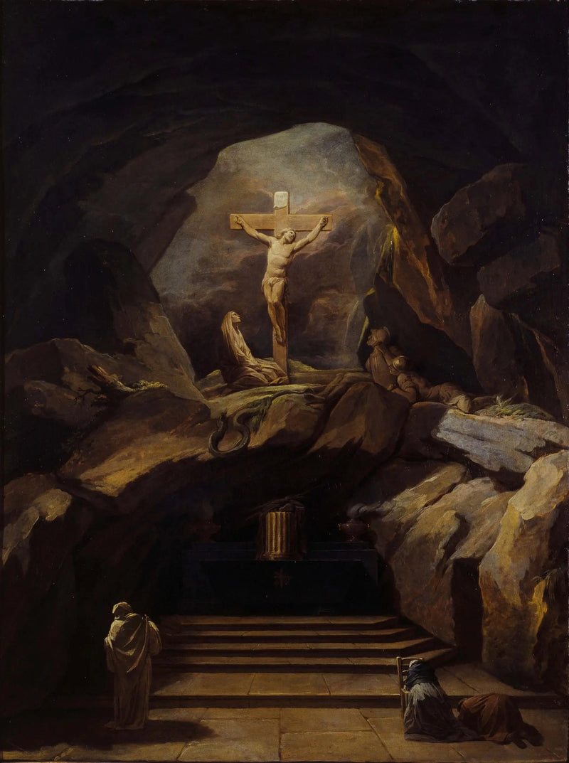 Kapel van het Calvarie van de Sint-Rochuskerk - Nicolas-Bernard Lépicié