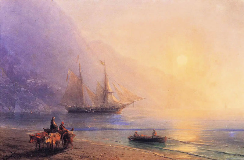 Laden van voorraden voor de kust van de Krim - Ivan Aïvazovski

Source:
Chargement de provisions au large des côtes de Crimée - Ivan Aïvazovski