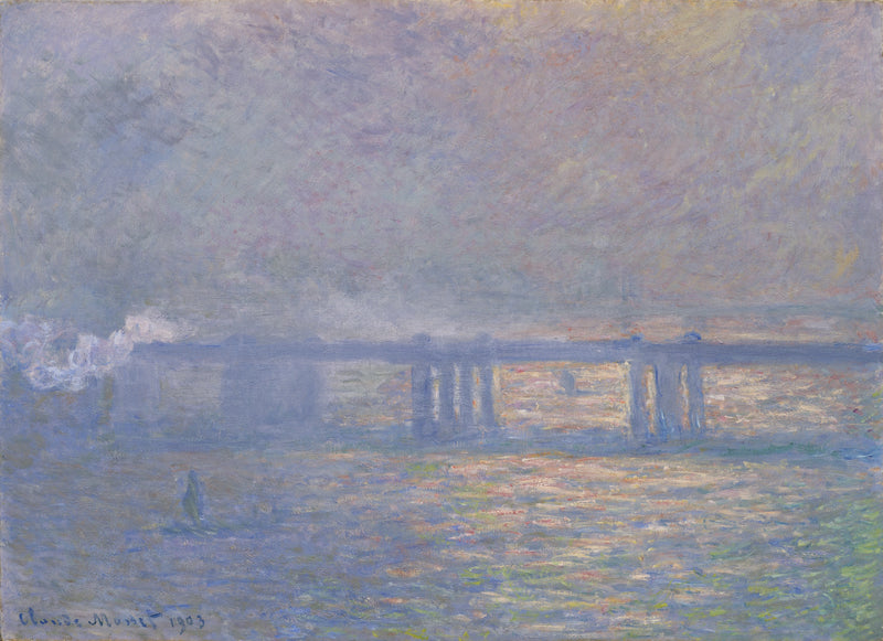 Charing-brug - Claude Monet