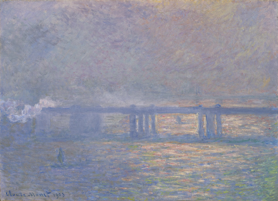 Charing-brug - Claude Monet
