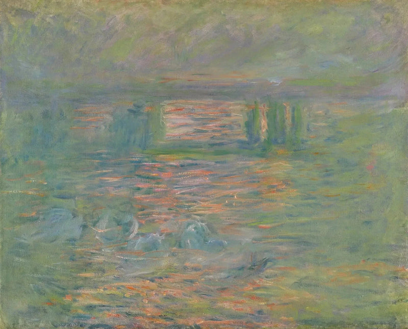 Charing-brug - Claude Monet