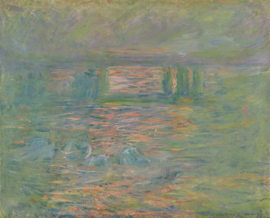 Charing-brug - Claude Monet